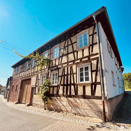 Auszeit - Historisches Ferienhaus In Der Suedpfalz Dierbach Dış mekan fotoğraf
