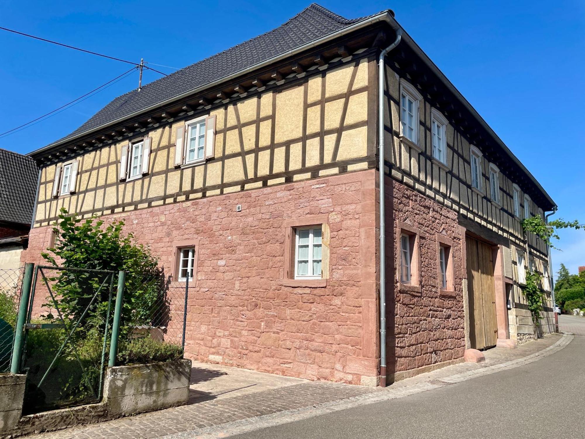 Auszeit - Historisches Ferienhaus In Der Suedpfalz Dierbach Dış mekan fotoğraf