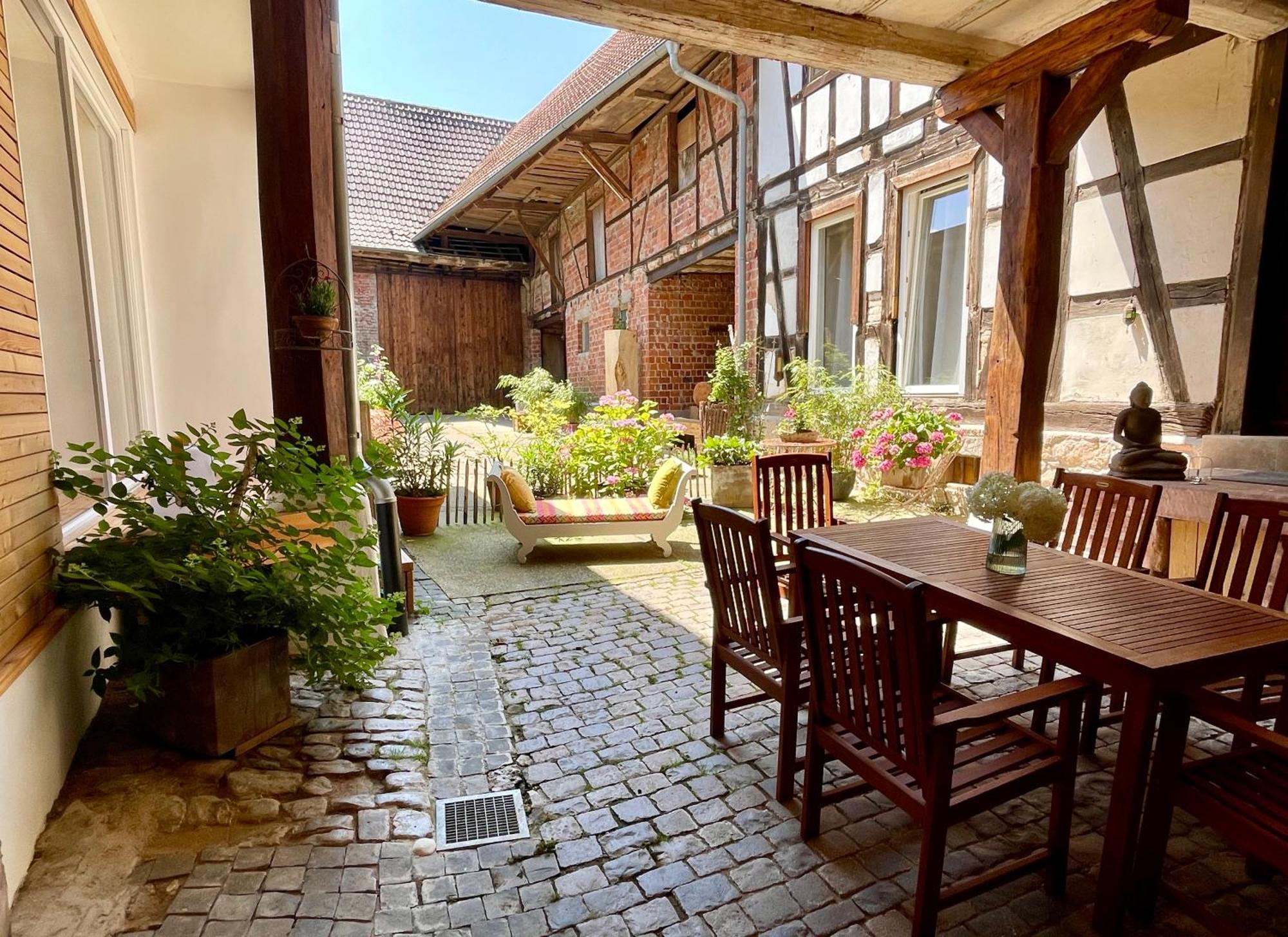 Auszeit - Historisches Ferienhaus In Der Suedpfalz Dierbach Dış mekan fotoğraf