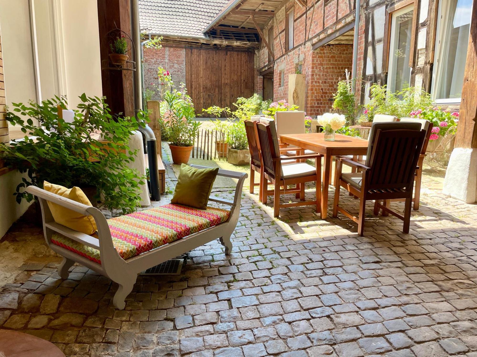 Auszeit - Historisches Ferienhaus In Der Suedpfalz Dierbach Dış mekan fotoğraf